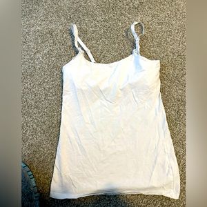 Organic Cotton Nursing Tank Top never worn bright beautiful white! H&M brand new